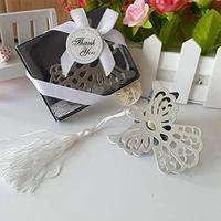 20 pcs angel silver bookmarks for baptism baby souvenirs party christening giveaways gift wedding favors and gifts for guest