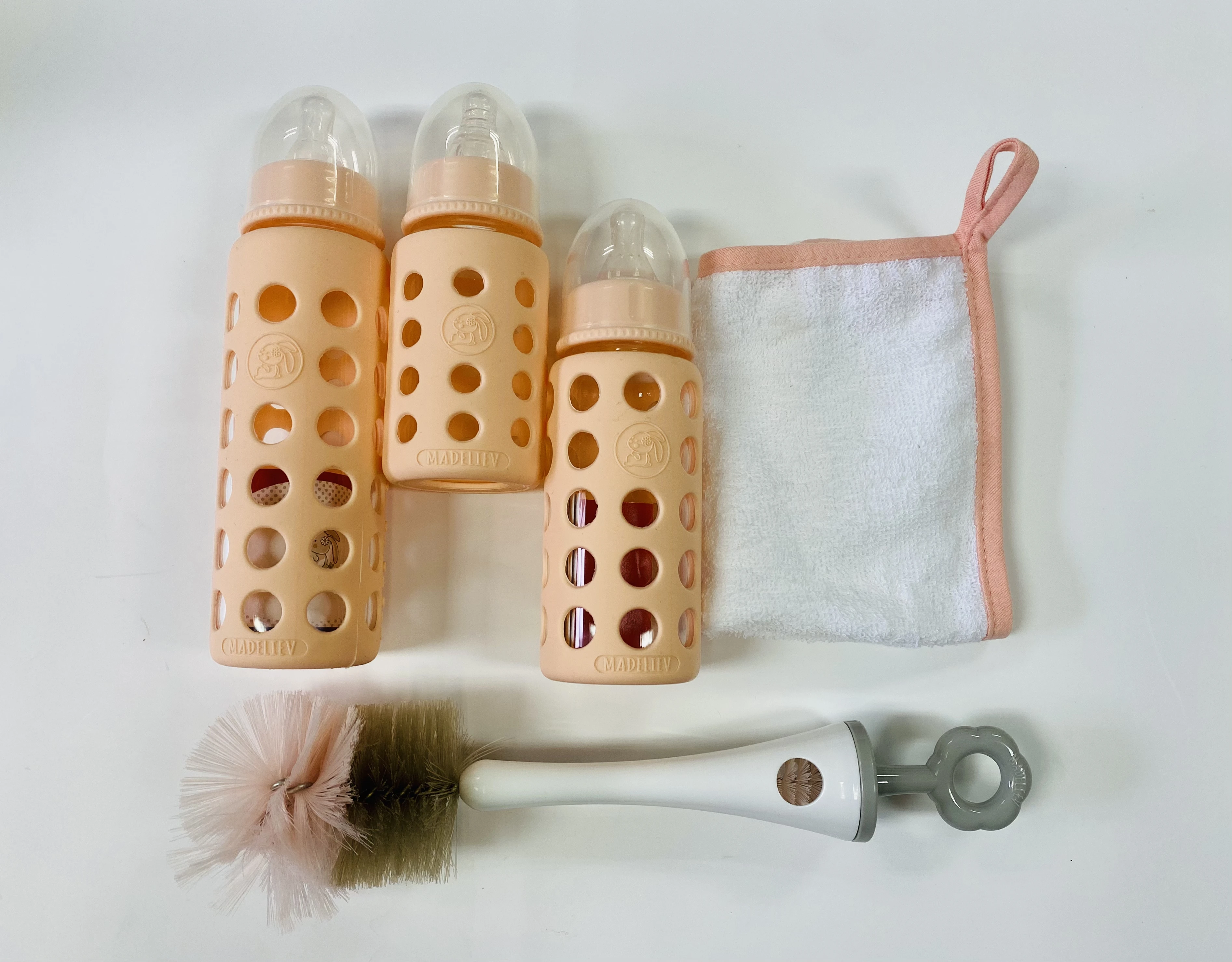 

Madeliev Baby Feeding bottle Kit Gift Set Combo 5pcs/set