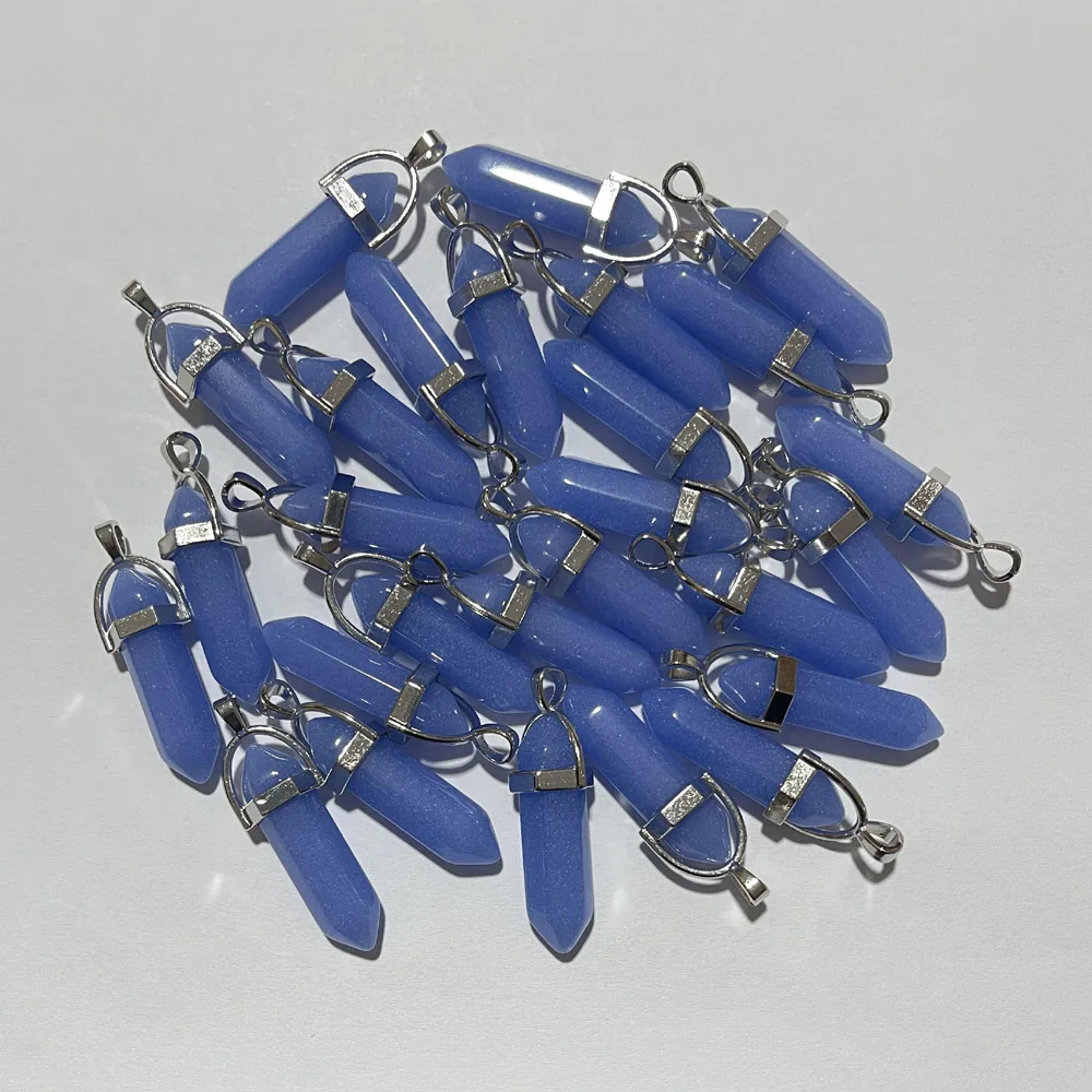 Модное изделие 24 шт. синий световой с украшением в виде кристаллов столб Маятник