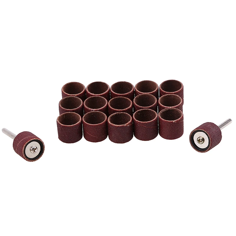 

50pieces Portable Sanding Drum Kit with 2pcs Connecting Rods Mandrel Grit Stone Polishing Ceramics Grinding Engraving Tool