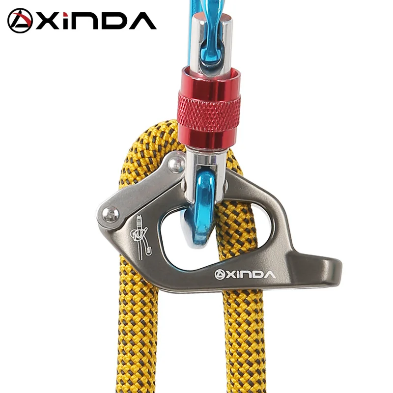 

XINDA new arrival high quality adjust cowstail positioning lanyard adjuster for ascending descending rock climbing SRT caving