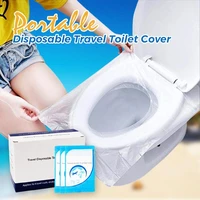 50pcs disposable toilet seat cover mat portable 100 waterproof safety toilet seat pad for travelcamping bathroom accessiories
