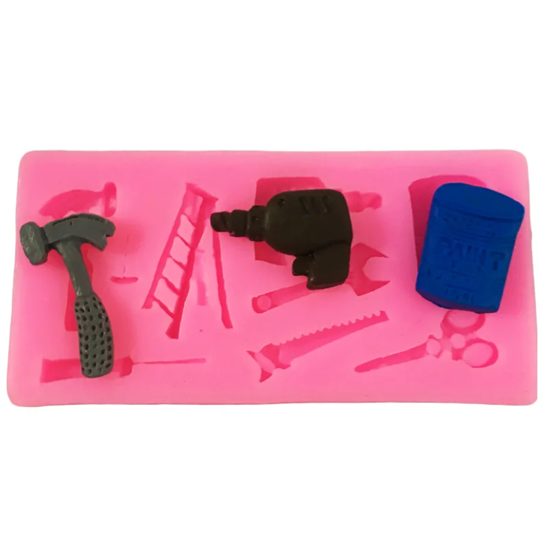 3D бытовые инструменты молотковая отвертка пила в форме гаечного ключа