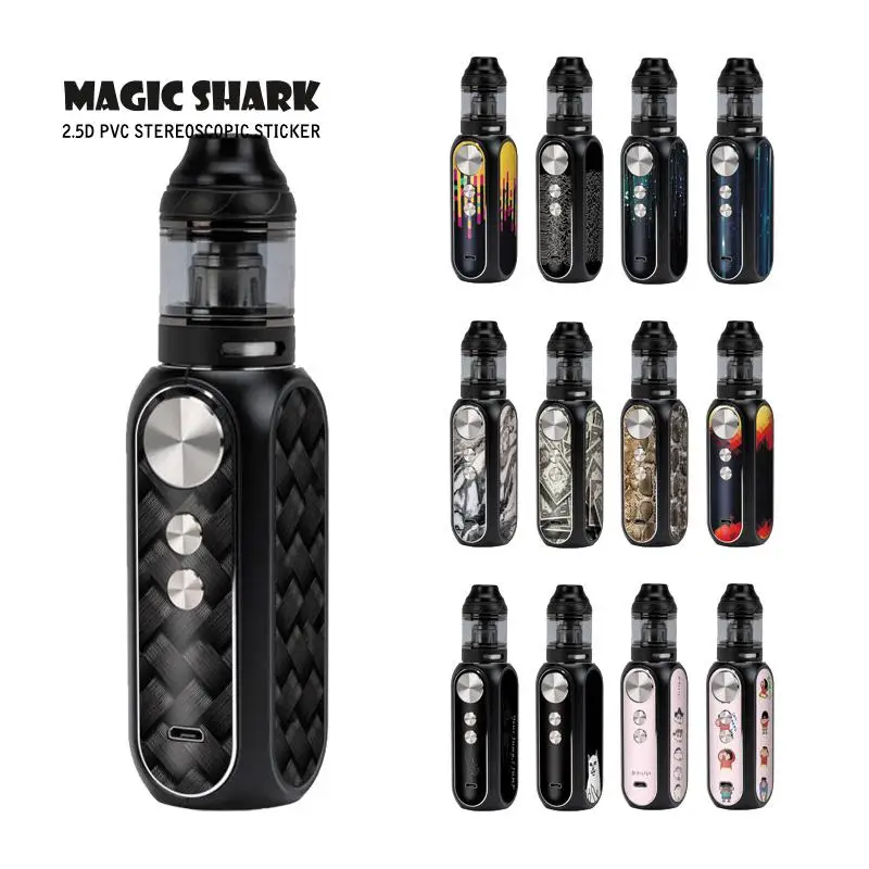 Волшебный карандаш для акулы Shinchan плетеная змея в долларах ПВХ стикер пленка