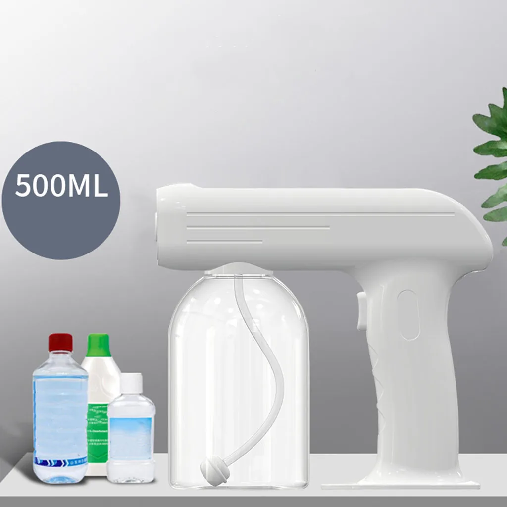 

Handheld Portable Electric Sprayer Fogger 500ML Wireless Handheld Rechargeable Sprayer Gun for Car School Home Hotel Travel
