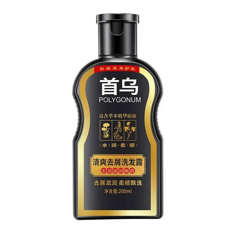 

Шампунь для волос Polygonum, против выпадения волос, увлажняющий, многоцветковый, против перхоти, освежающий, контроль жирности, уход за черными ...