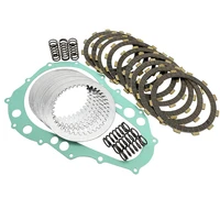 complete clutch kit heavy duty springs and gasket compatible for kawasaki kfx400 2005 2006