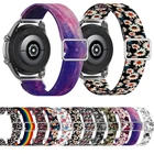 Ремешок для часов Samsung galaxy active 2, 40 мм, 44 мм, для Huawei watch gt 2, 42 мм, Samsung galaxy watch 42 мм, 3, 41 мм, нейлоновый