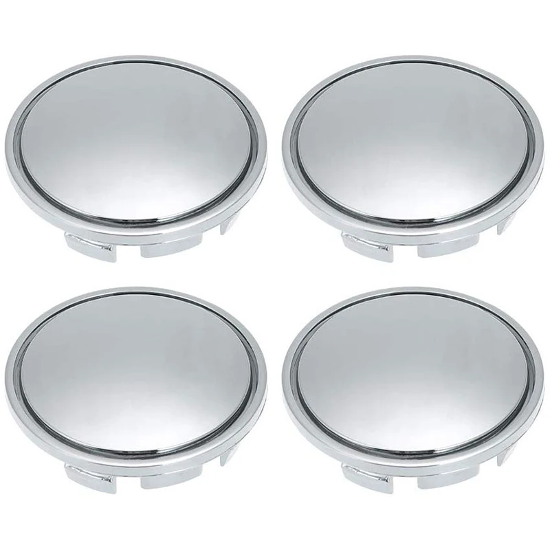 

56mm Car Wheel Center Caps Hub Tyre Rim Hub Cap Cover Universal ABS Chrome Silver 4PCS