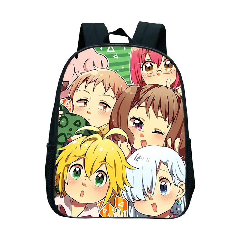 4 Рюкзак The Seven Deadly Sins, школьные сумки на плечо для маленьких мальчиков и девочек, рюкзак для детского сада, детские школьные сумки - Цвет: 4