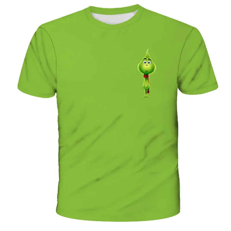 

3D printing new style 4-14 year old children's T-shirt, summer leisure animal print T-shirt, animated cartoon short sleeve, movi