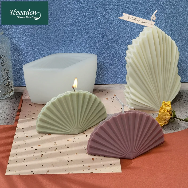 

Coral Shell Shape Silicone Candle Mould European Style 3D Handmade Craft Resin Mould Aroma Candle Soap Silicone Mould Home Decor
