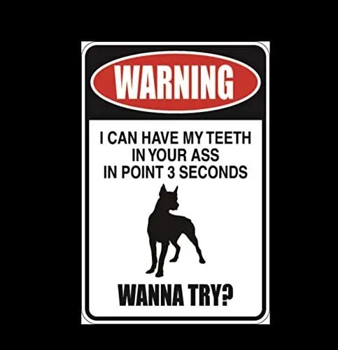 

Warning Guard Dog Only Aluminum Sign Indoor or Outdoor use Metal Sign