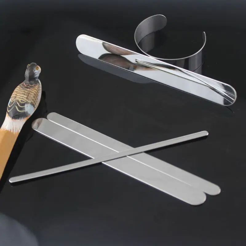 10 шт плоских пустых гибких штампов изготовление ювелирных изделий на