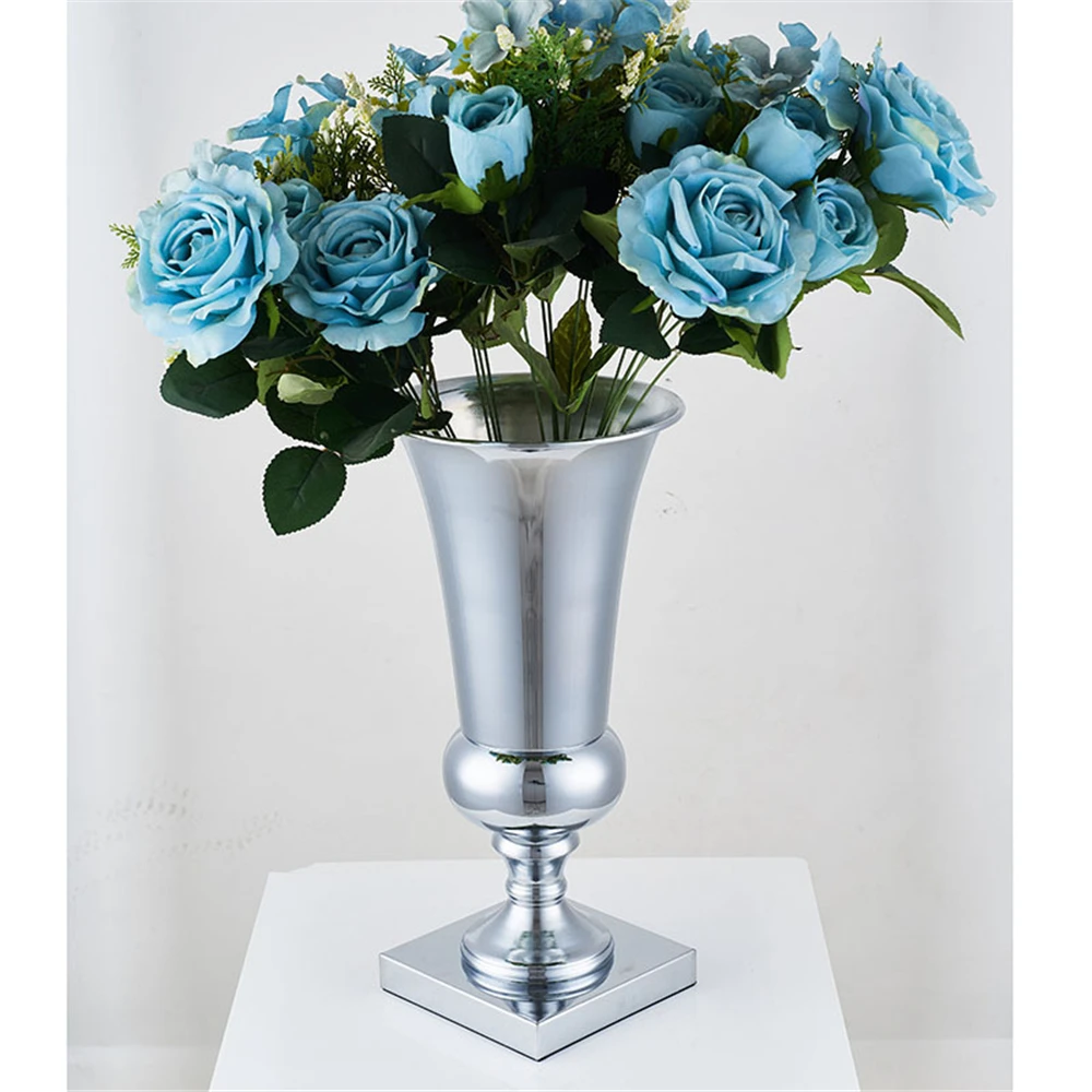 10 шт./партия вазы свадебный стол центральные события пол дорога свинцовая