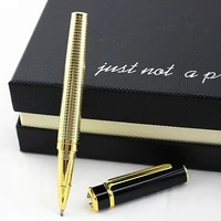 high quality full metal luxury plating ballpoint pen business writing signing calligraphy ball pens office supplies