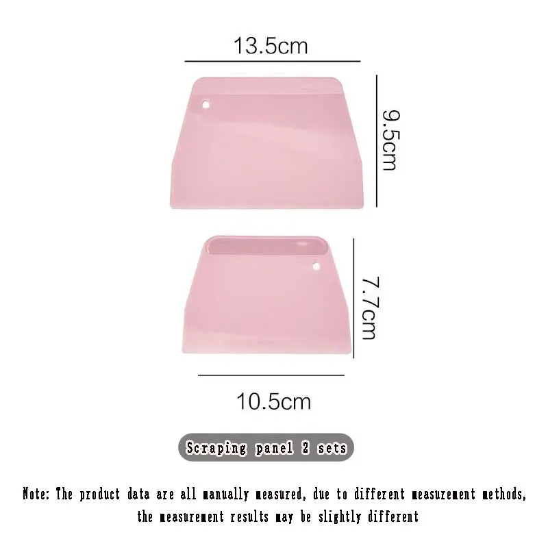 Комплект из 2 предметов Пластик торт для крема шпатель тесто масло скребок