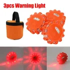 3 шт.компл. дорожных вспышек Автомобильный аварийный светильник помочь проблесковый маяк V16 одобренный Dgt Flare Безопасность Предупреждение полиции светильник Магнитный стробоскоп