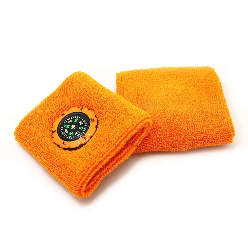 Хлопковый браслет с компасом для активного отдыха спортивный хлопковый