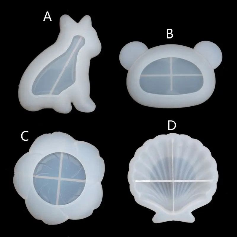 Ручной работы симпатичное блюдо форма для литья под давлением ювелирные изделия