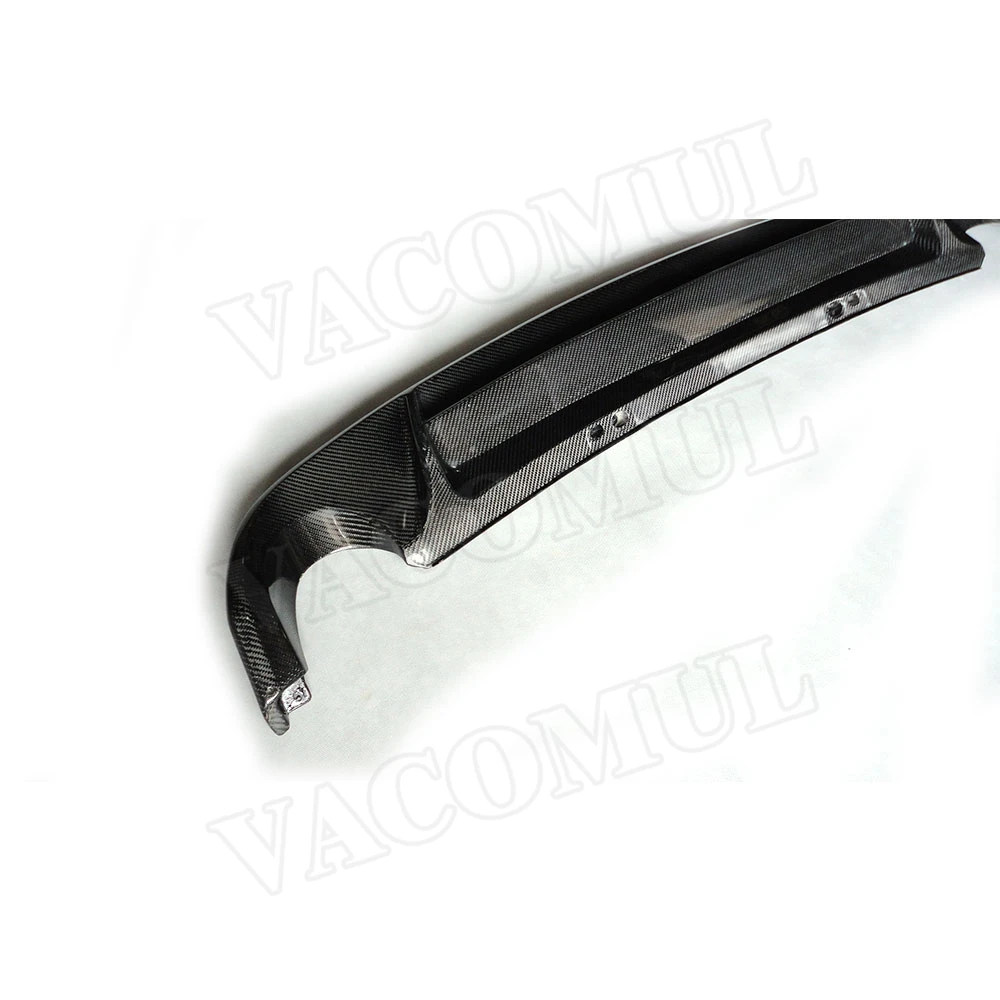 Car Carbon Fiber / FRP Rear Lip Diffuser Spoiler For Volkswagen VW Golf 6 VI MK6 GTI 2010-2013 Back Bumper Guard Styling | Автомобили и