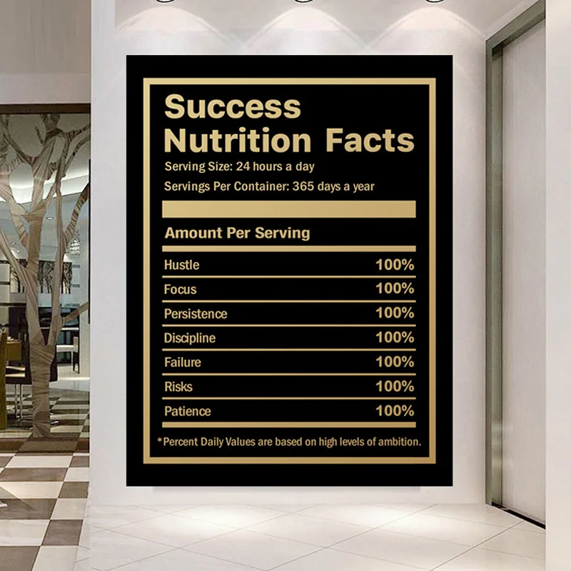 

Frameless Quotes Inspirational Encouragement Wall Poster Living Room Bedroom Home Decoration Printing Canvas Painting CoreCore