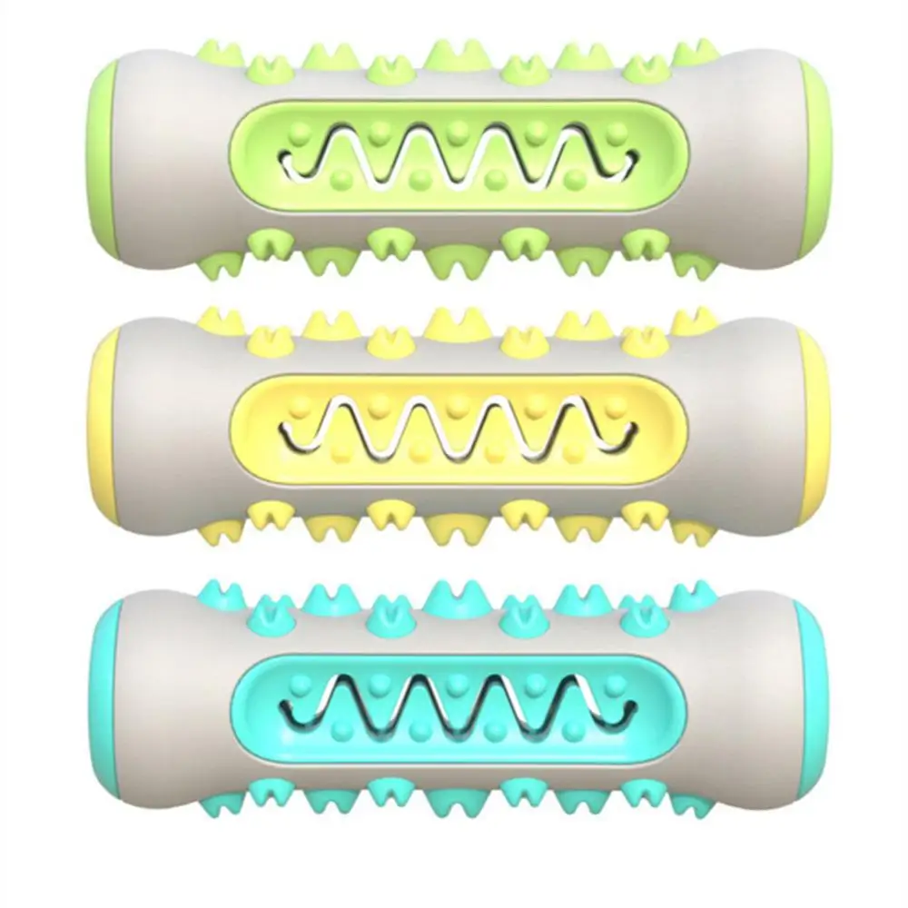 

Pet Chew Toy Dog Teeth Cleaning Rubber Molar Stick Puppy Oral Care Toothbrush Doggy Interactive Training Biting Toys