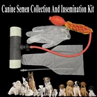 Набор для сбора спермы питомцев, одноразовый Пластиковый Трубчатый катетер для искусственного осеменения спермы, мешок для сбора, 1 комплект