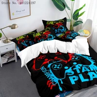 bedding set game gamepad printed comforter cover duvet cover for home room decoration twin full queen king double single size