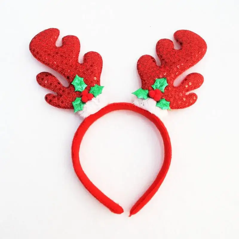 

Children Christmas Headband Christmas Gift Toy Hair Pin Girls Cute Decoration Santa Claus Snowman Hair Band Hair Accessories