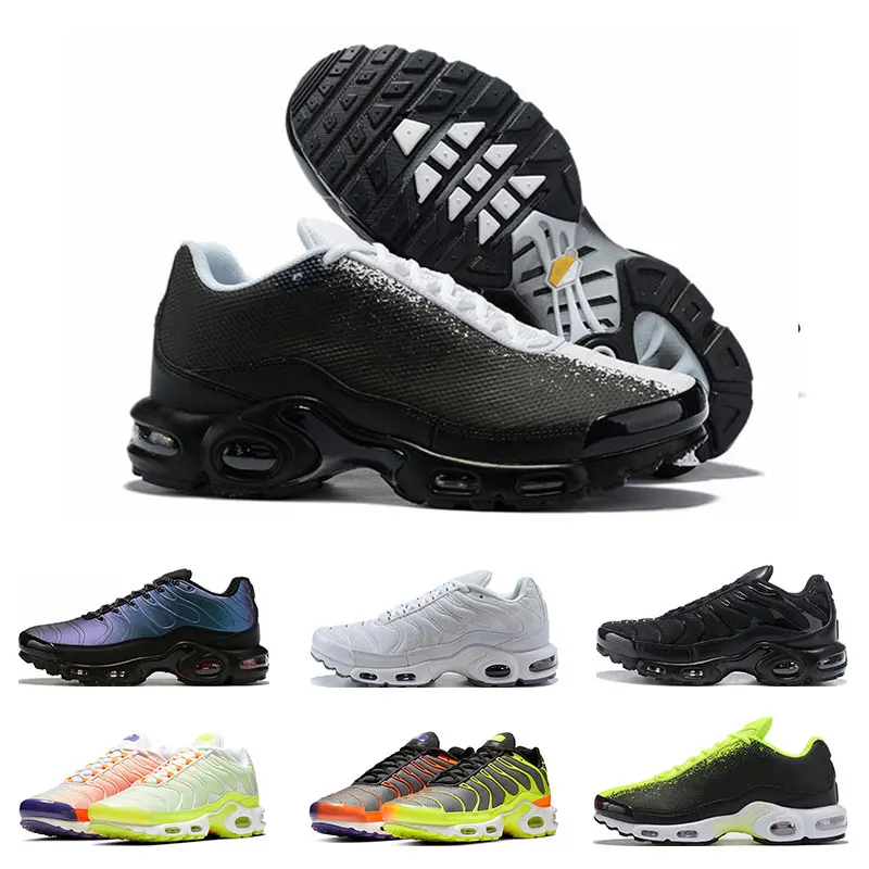 2020 Новое поступление TN плюс спортивная обувь для мужчин белый черный оранжевый