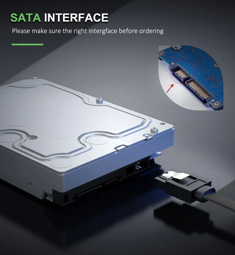 Кабель Cabletime SATA3.0 6 Гбит/с 90 градусов до 180 HDD / SSD кабель для передачи данных с