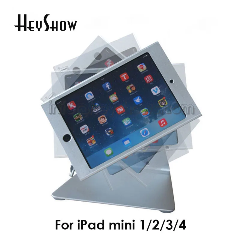 Мини IPad с замком безопасности Дисплей стенд металлический крепежный кронштейн