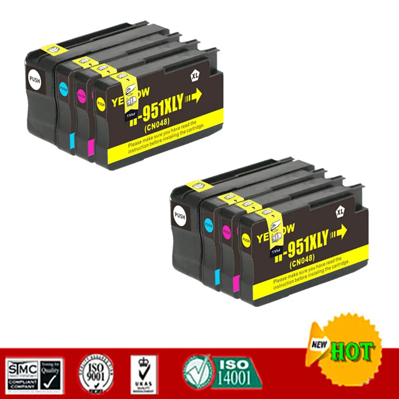 

Compatible ink cartridge for HP950 HP 950 HP951 Suit For HP Officejet Pro 251dw 276dw 8100 8600 8610 8620 8630 8640 8650 etc.