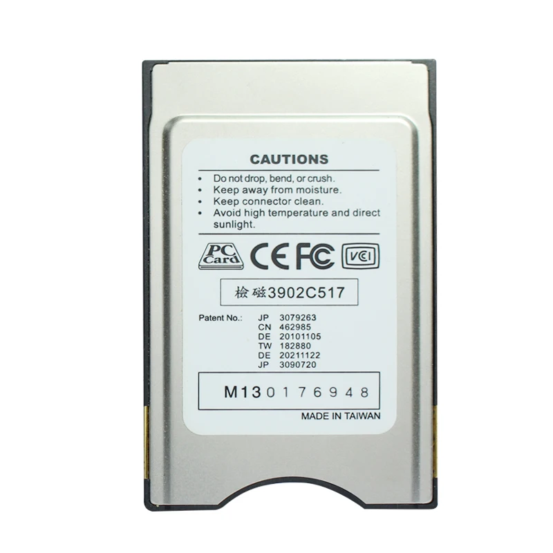 Акция! Многофункциональный PCMCIA адаптер для карт памяти 4 в 1 pc адаптер для карт Поддержка MMC SD SDHC MS PRO SM Card