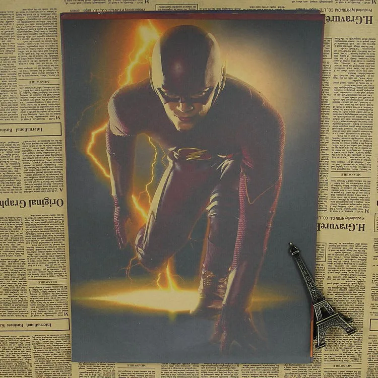 Флэш ТВ плакат DC Лига Справедливости супергерой фильм современная декоративная