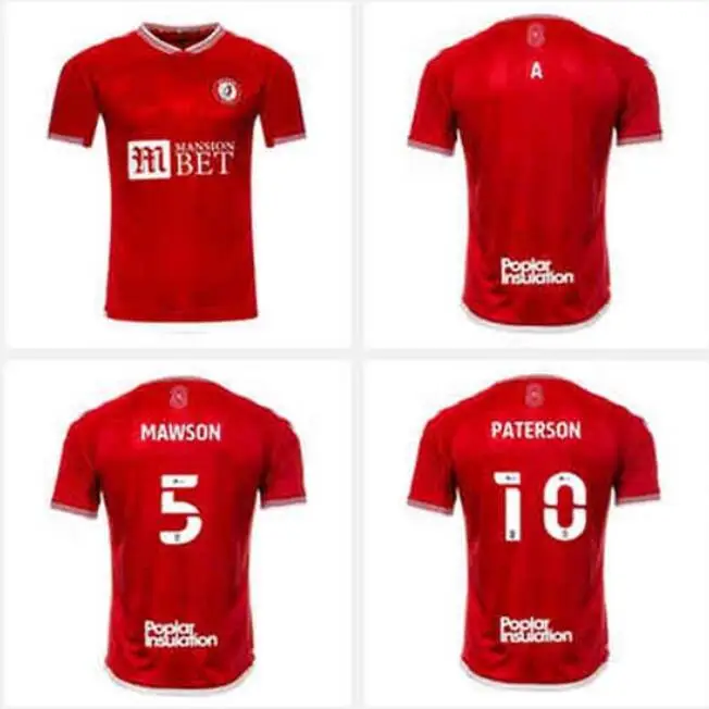 

2020 For Bristoles CITY Camiseta De Futbol Camisa Shirts 20 21 MARtin Walsh Brunt Maillots De Foot Running Shirts