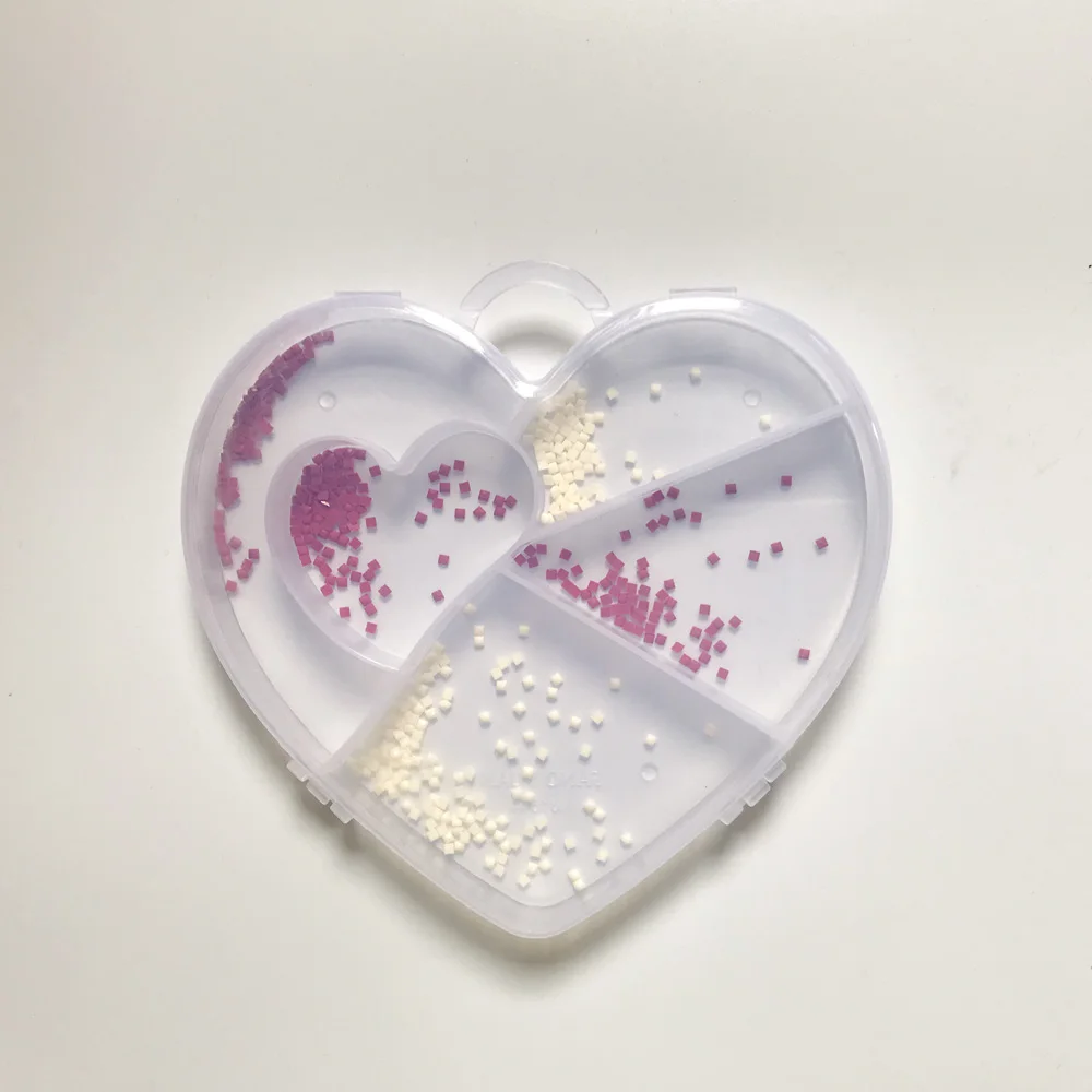 Аксессуары для алмазной живописи прозрачная пластиковая коробка бусин хранения