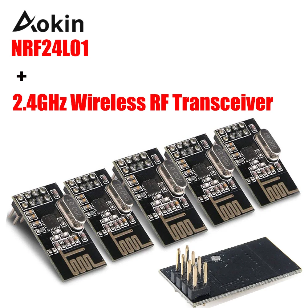 NRF24L01 + 2 4 ГГц беспроводной Радиочастотный приемопередатчик модуль передачи