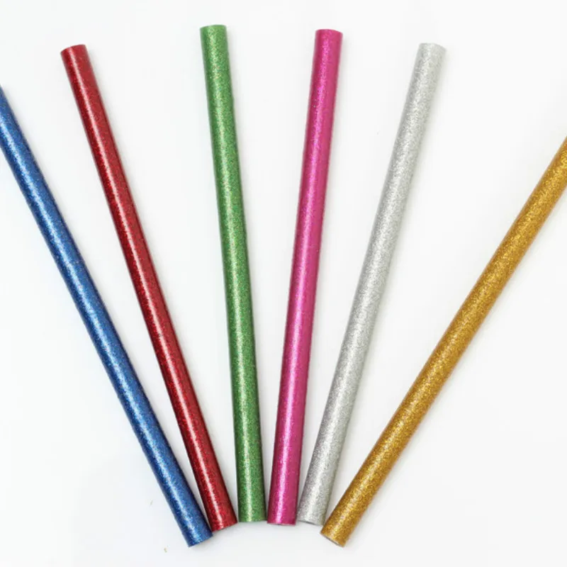 Блестящие термоклеевые палочки для клеевого пистолета 25 шт.|Поделки своими