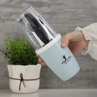 bathroom accessories sets travel wash cup set wheat straw plastic creative portable toothbrush toothpaste toiletries storage box