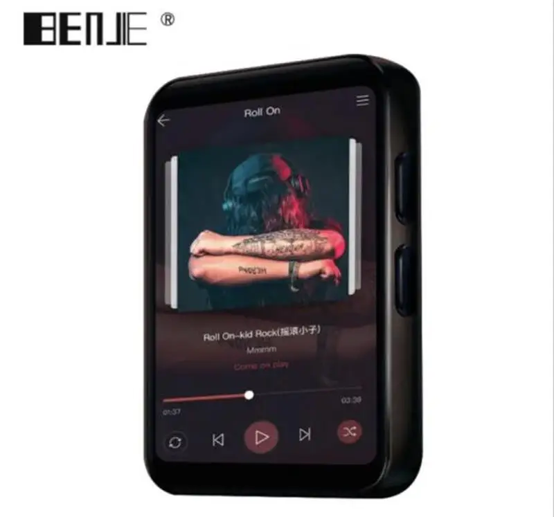 Bluetooth MP3-плеер сенсорный экран 8G/16G Клип MP3-плеер для бега, бег Поддержка FM, видео, секундомер для детей и взрослых