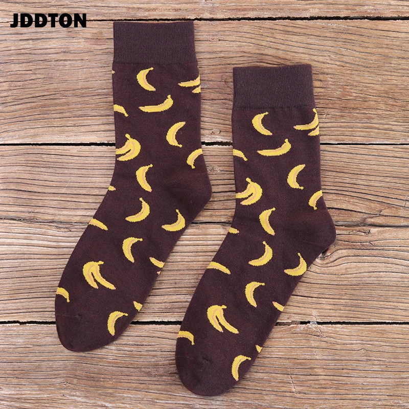 JDDTON мужские и женские Harajuku носки с принтом еды Патрик звезда модные
