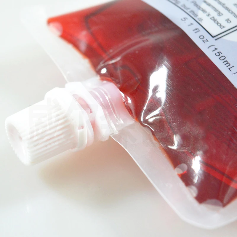 Хэллоуин украшения вампира зомби мешки крови многоразовые сок пить мешок для