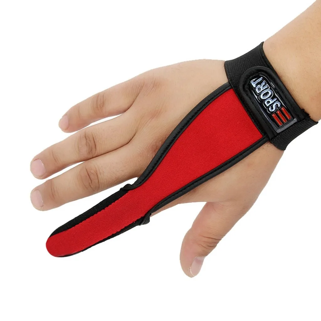 Нескользящая спиннинговая рыболовная перчатка с одним пальцем защита для ловли