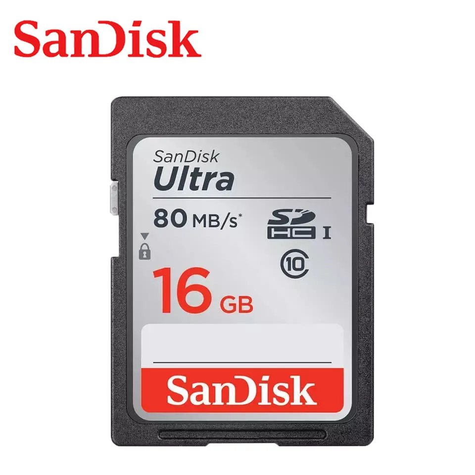 SanDisk Extreme Pro/Ultra SD Card 128GB 64GB 32GB 16GB U3/U1 Memory Card 16 32 64 128 GB Flash Card SD Memory SDXC SDHC