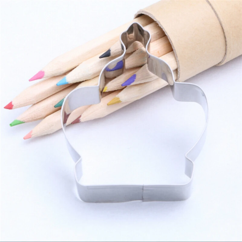 3pcs/set Princess Crown King Queen Party Cookie Cutter Cake Biscuit Baking Tool Mold | Дом и сад
