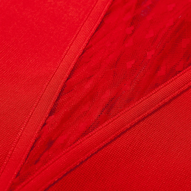 

Sexy Patchwork Dot Mesh Dress For Women Turtleneck Long Sleeve High Waist Slim Dress Female Fashion New Clothing Autumn