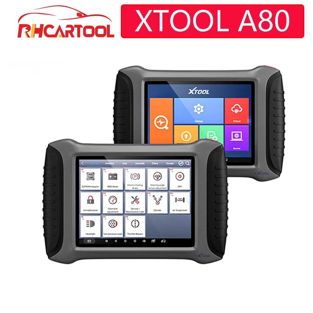 Автомобильный диагностический инструмент XTOOL A80 с Bluetooth/WiFi для ремонта автомобиля
