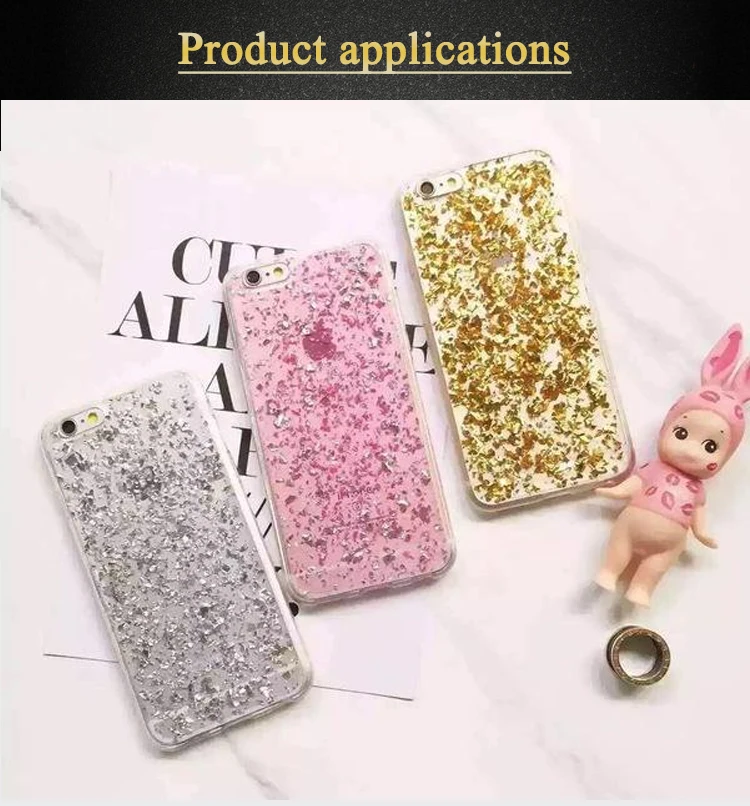 1 кг имитация серебряных хлопьев блестящий алюминиевый лист осколк для стены